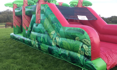 30 foot obstacle course Jungle run